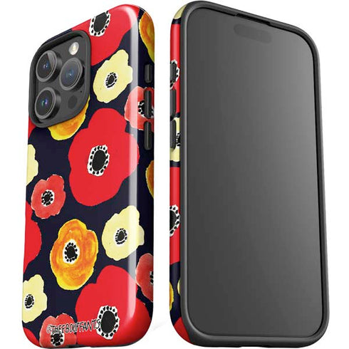Bouffants and Broken Hearts Anemone Flower iPhone 16 Pro Max Impact Case